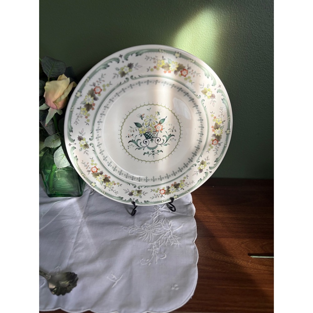 Vintage Royal Doulton Provencal Dinner Plate, English China